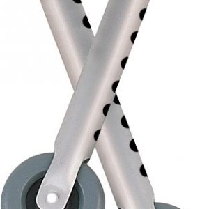 3 Universal Walker Wheels with Two Sets of Rear Glides