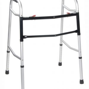 Bariatric, Extra Wide and Deeper Frame, Folding Walker, Two Button