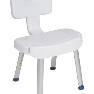 Shower Chair with Folding Back