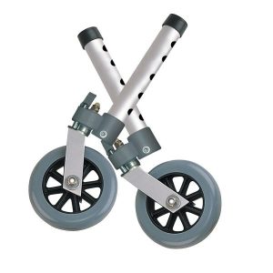 Swivel Wheel with Lock & Two Sets of Rear Glides