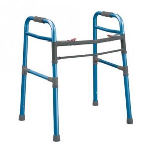 Universal (Adult) Deluxe Folding Walker, Two Button