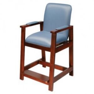 Deluxe Hip-High Chair, Wood Frame