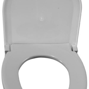 Oblong Oversized Toilet Seat with Lid (16 ½” Seat Depth)