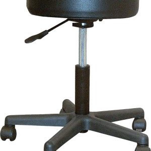 Revolving, Pneumatic Adjustable-Height Stool